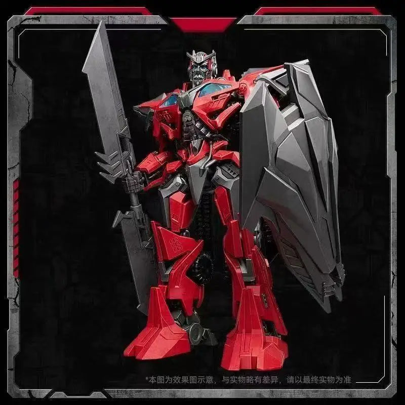 Kit de mejora Transformers Blitzwing SS65 - Accesorios de alas y armas rojo y plateado