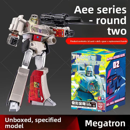 Figura Transformers Megatron G1 Postura de Combate — Alpha Action Elite
