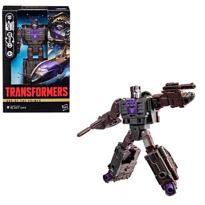 Figura Transformers Blast Off La era de los Primes — Lanzadera Hasbro Edición Oficial