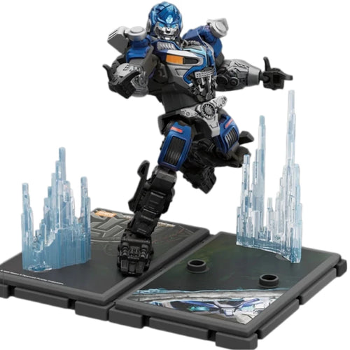 Figura Transformers Mirage Blitzwing Edición — Ladrillo Azul Cielo Espía Sigiloso