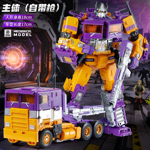 Figura Transformers Ultra Magnus MX001 — Versión Articulada Colores Lakers