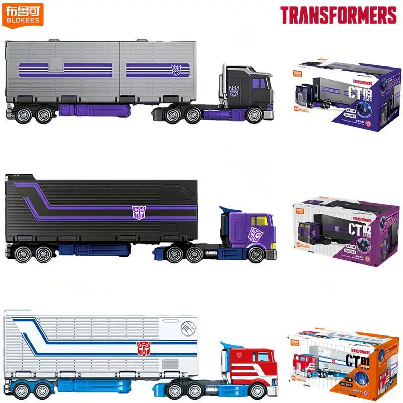 Figura Transformers Motormaster Dark Convoy — Cabina Morada Edición CT02 Stunticon