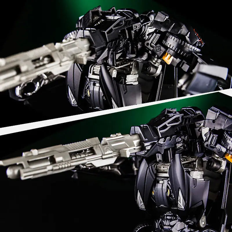 Figura Transformers Lockdown Aventador — Cazador Negro Silueta Lamborghini