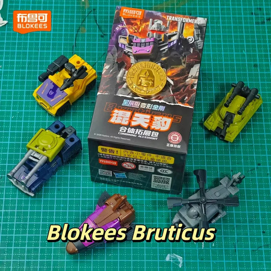 Figura Transformers Bruticus Blokees — Blind Box Combinador Miniatura Cinco Piezas