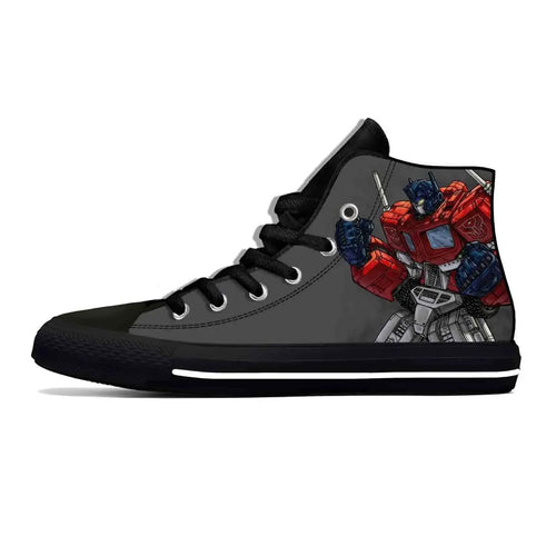 Zapatillas altas negras Transformers - Prime