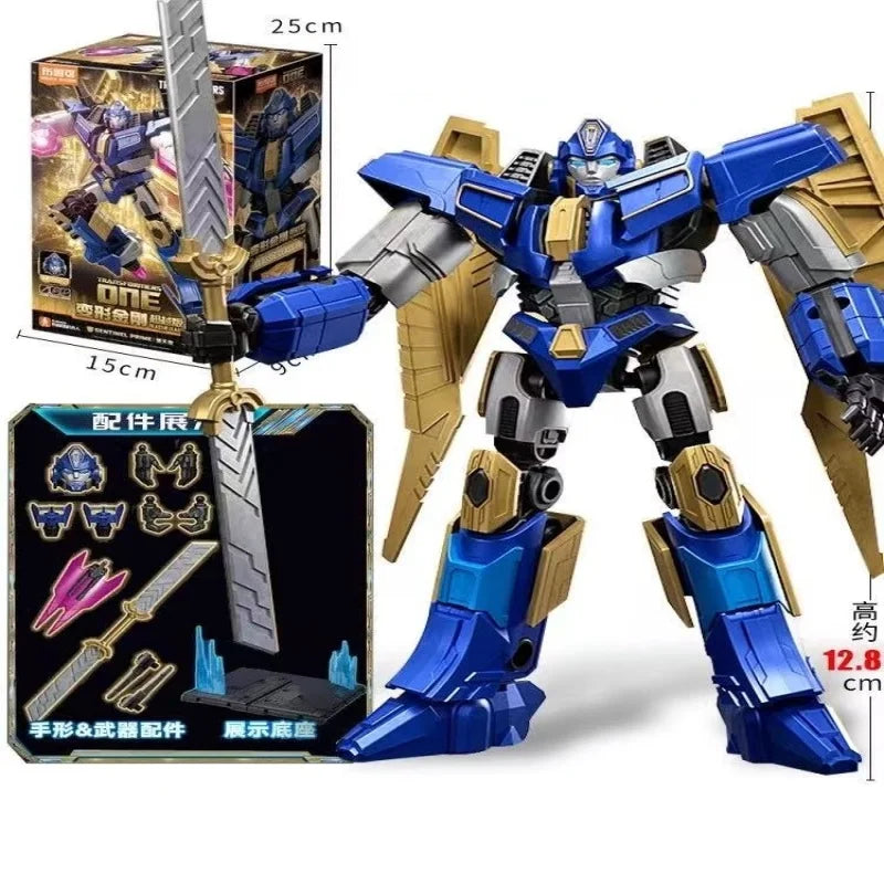 Figura Transformers Sentinel Prime — Espada Dorada Edición Guerrero Azul