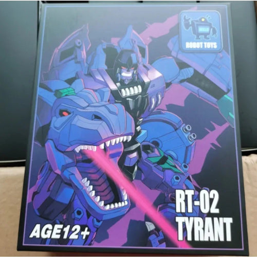 Figurita Transformers Tyrant — Robot Juguetes Dinosaurio Mecánico RT-02