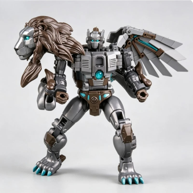 Figura Transformers Leo Prime Nemesis Voyager — Edición Hasbro Maximal Rugiente