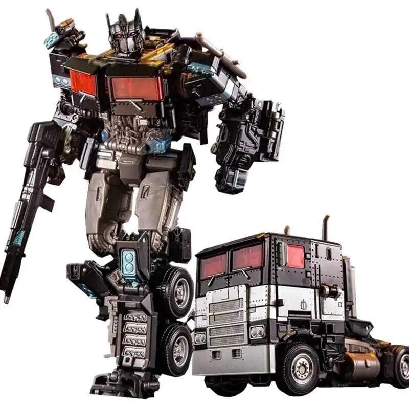 Figura Transformers Nemesis Prime YS04B — Masterpiece SS38 Camión Azul Noche