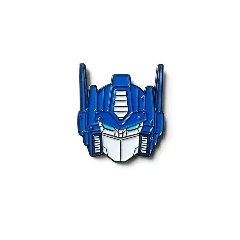 Insignia Soundwave Transformers Azul Oscuro — Pin para Mochila o Solapa