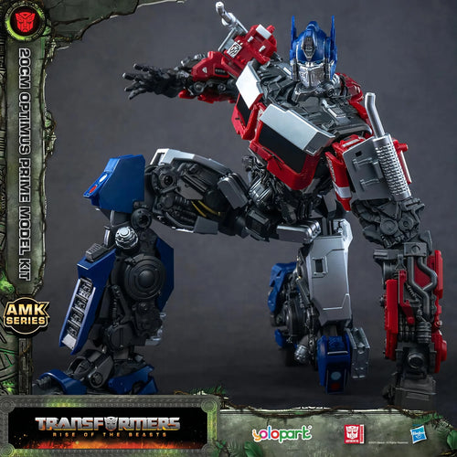 Figura Transformers Optimus Prime — Maqueta 20cm AMK Rise of the Beasts Premium