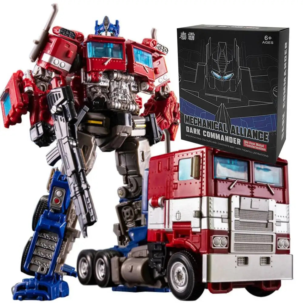 Figura Transformers Nemesis Prime YS04B — Masterpiece SS38 Camión Azul Noche