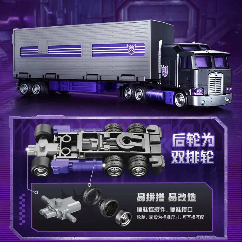 Figura Transformers Motormaster Dark Convoy — Cabina Morada Edición CT02 Stunticon