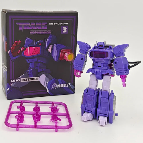 Mini Figura Transformers Shockwave 9cm — Coleccionista de bolsillo