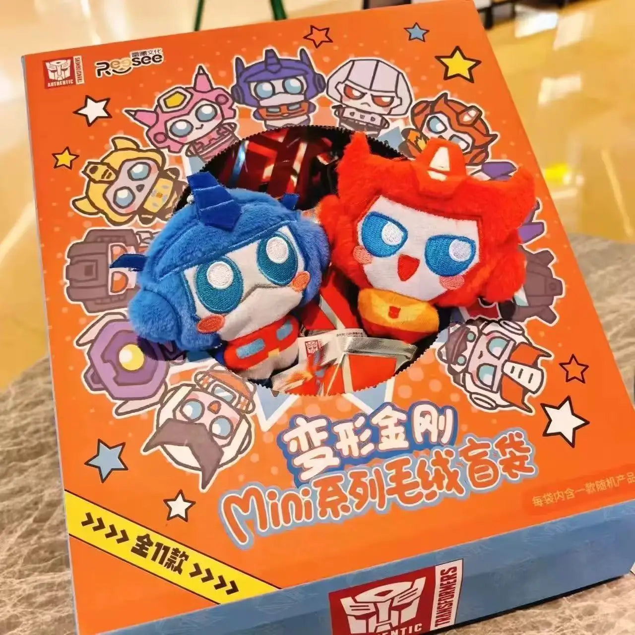 Peluche Transformers - Misterio Vol.2 Surtido Nuevos Personajes