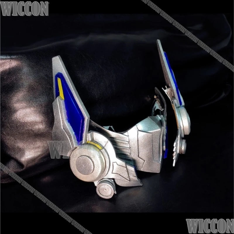Máscara Transformers Robot Cosplay — Casco Mecánico Ajustable Convención