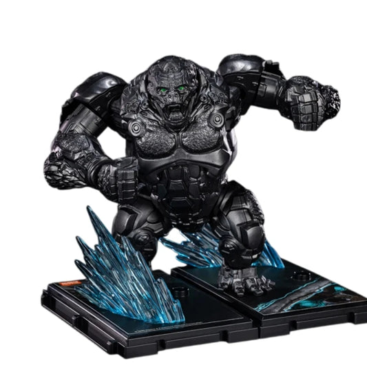 Figura Transformers Optimus Primal Blitzwing Número Uno — Brick Gorila Plateado Edición Beyond