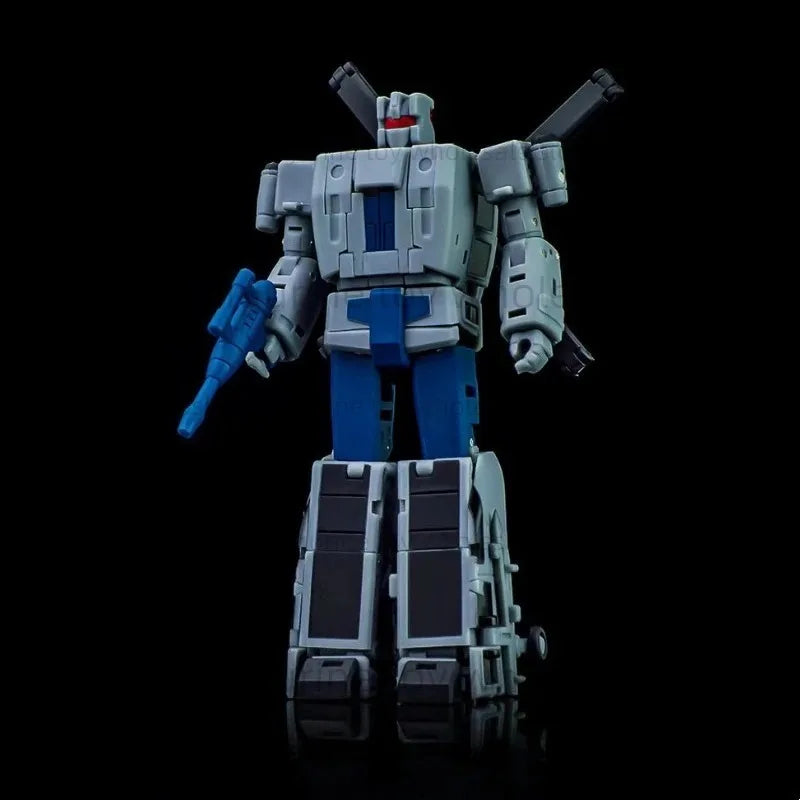 Figura Transformers Vortex Magic Square MS-B54 - Tamaño Pequeño Helicóptero Gris
