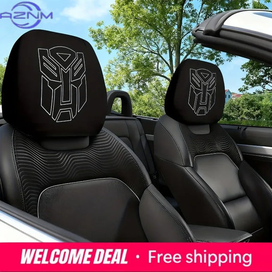 Funda para Reposacabezas Transformers Autobot — Juego de 2 Protectores para Asientos de Coche