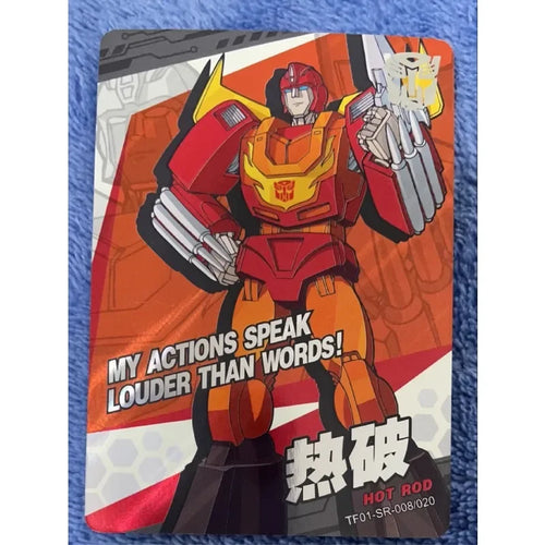 Tarjetas Transformers - Edición 8