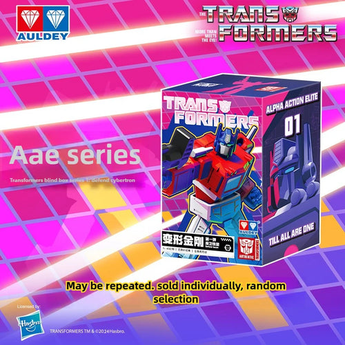 Caja Misteriosa Transformers Alpha Action Elite — Surtido 1 Figura Sorpresa