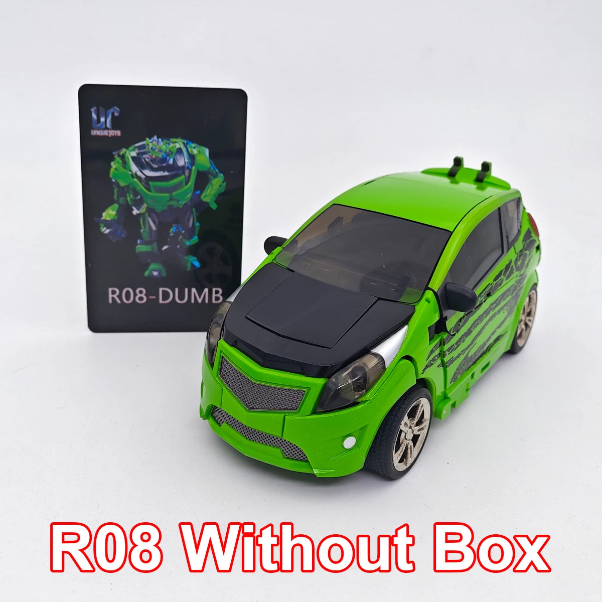 Figura Transformers Skids y Mudflap — Dúo Gemelo Verde Tonto Unique Toys