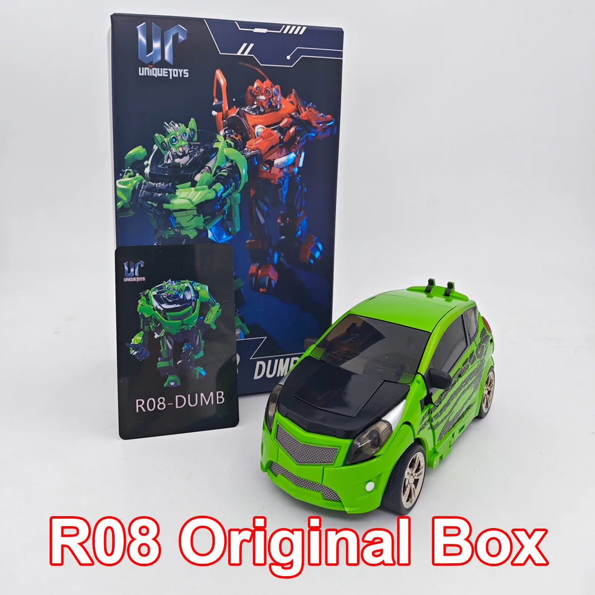 Figura Transformers Skids y Mudflap — Dúo Gemelo Verde Tonto Unique Toys