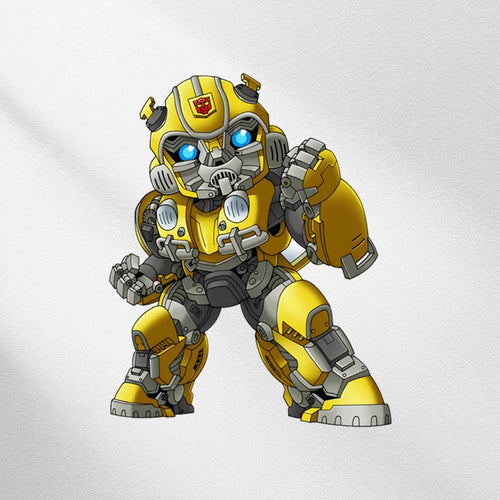 Pegatina Transformers Bumblebee UV — Calcomanía Triángulo Ventana Coche