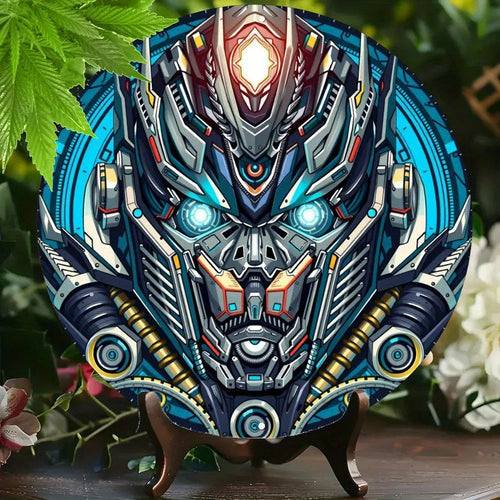 Placa decorativa de Transformers - Azul