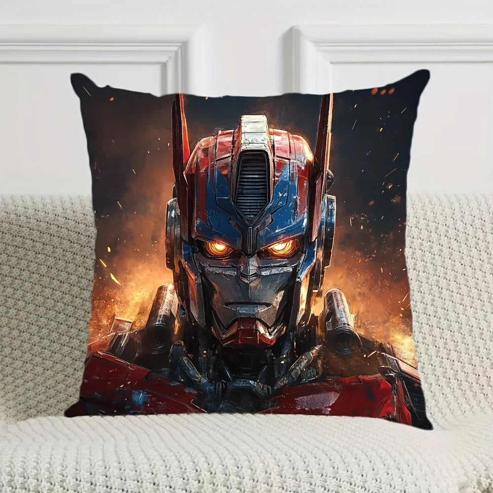 Funda de almohada de Transformers - Prime Face Fire