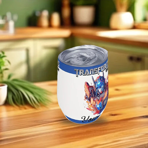 Taza de lata de Transformers - Optimus Prime