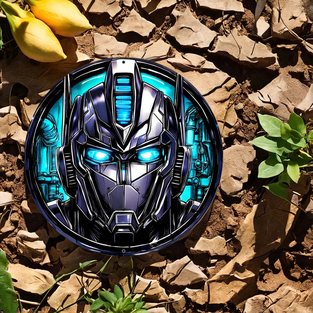 Placa decorativa de Transformers - Optimus