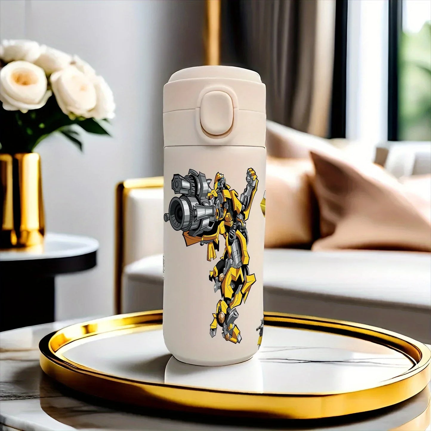 Botella de agua coleccionable de 4 colores - Bumblebee