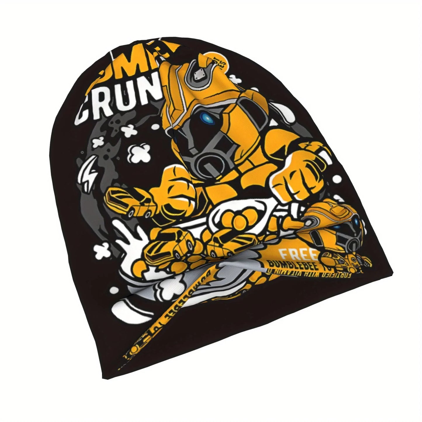 Gorro amarillo de Transformers Bumblebee